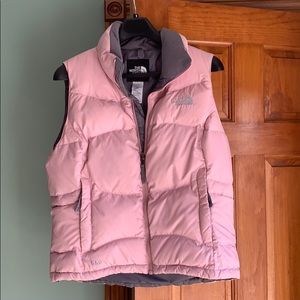 North face puffer vest